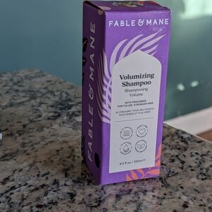 Fable & Mane Volumizing Shampoo with Fenugreek ~Fine to Medium Hair~NIB 8.5 floz